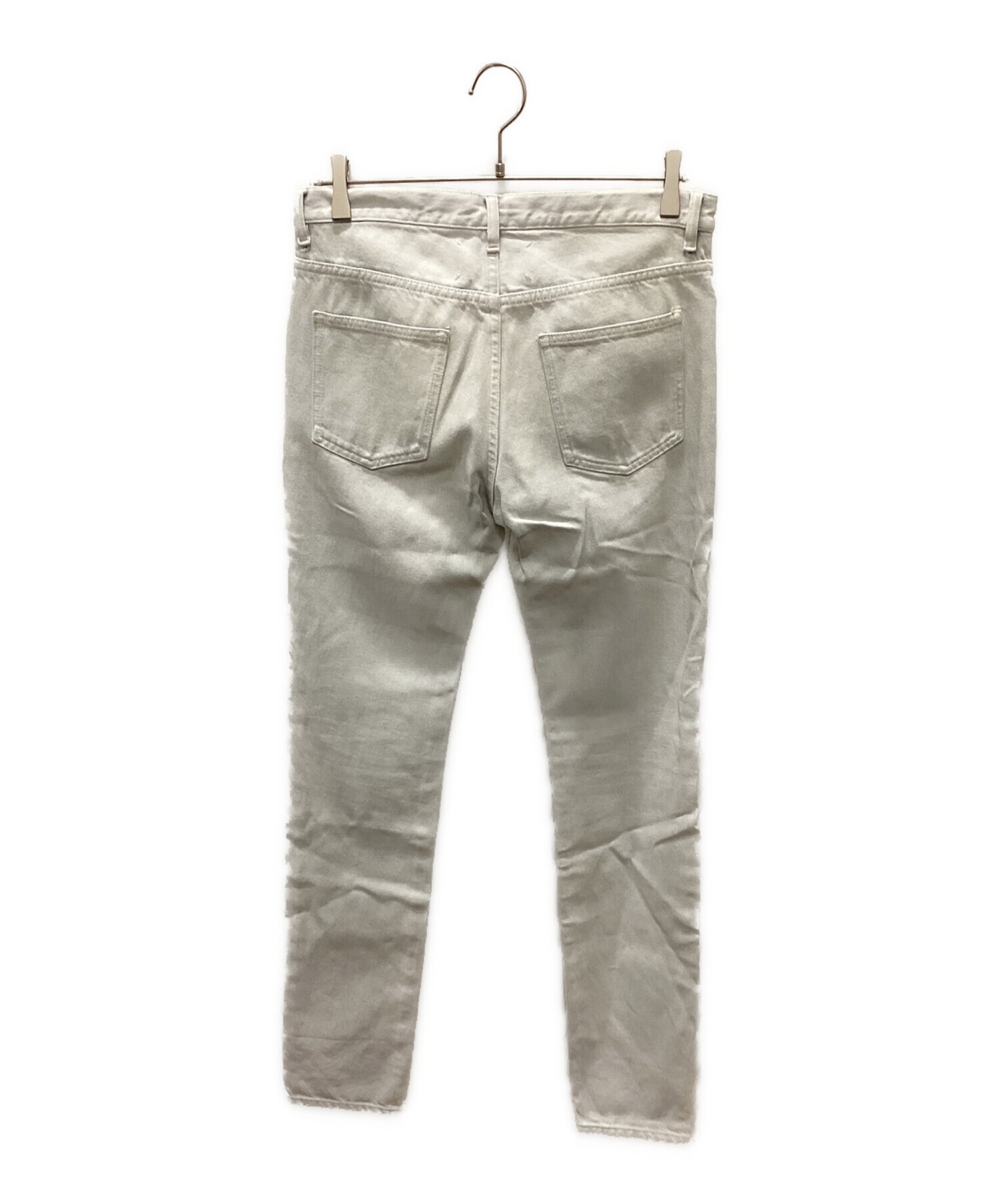 マルジェラ ホワイトデニム 30 Maison Margiela セルビッチデニム 30