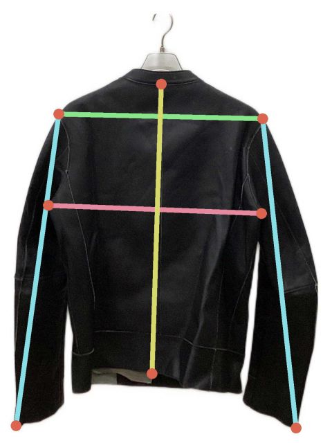 中古・古着通販】Calvin Klein (カルバンクライン) ラムレザー