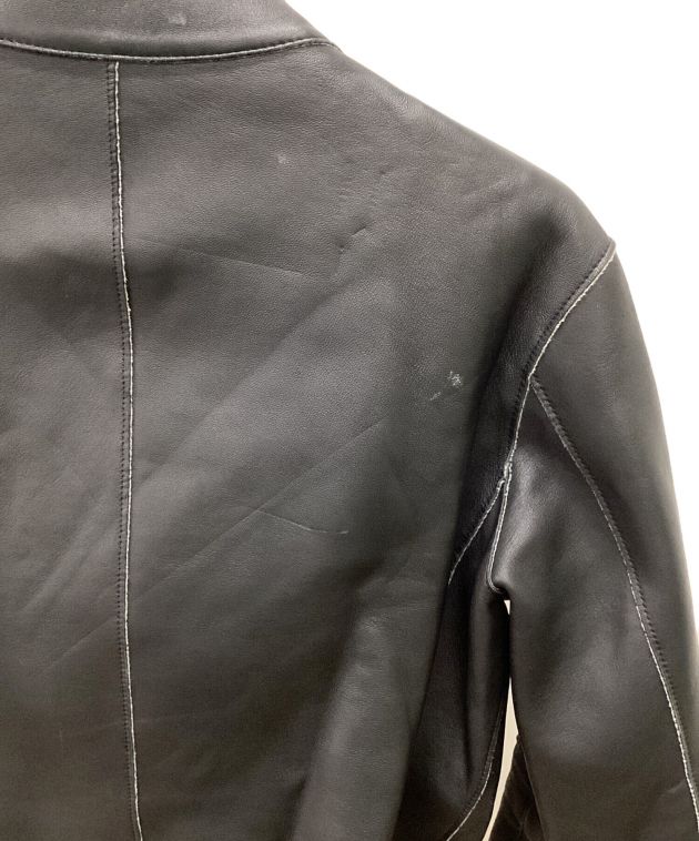 中古・古着通販】Calvin Klein (カルバンクライン) ラムレザー