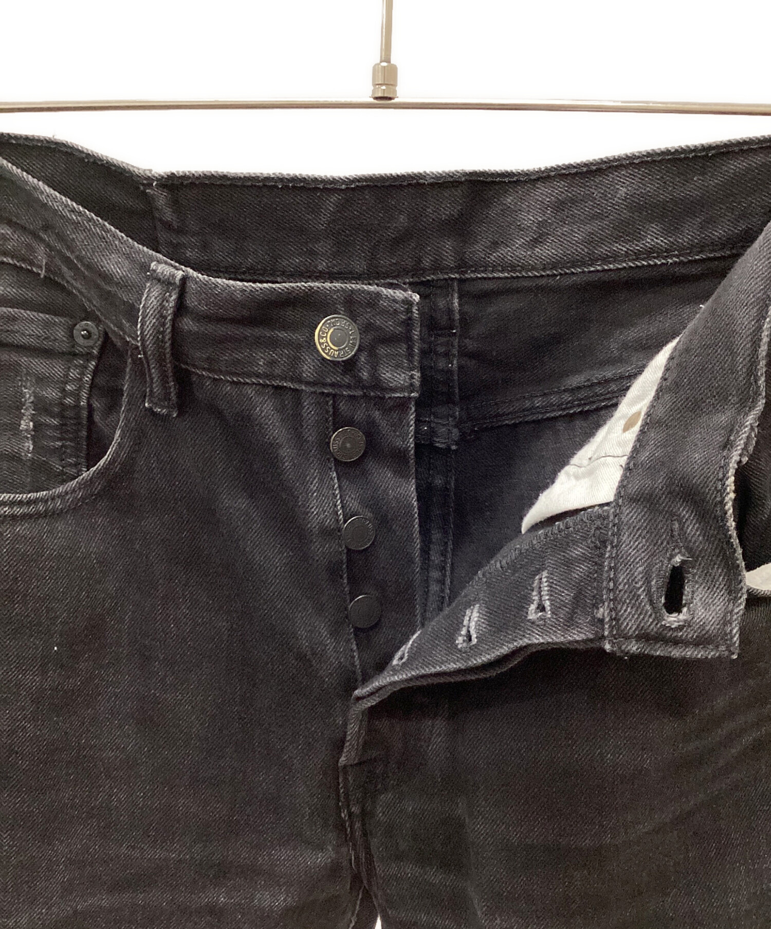 EDIFICE別注 限定販売 LEVI'S 501ブラックデニム 後染め Levi's(R) for EDIFICE】別注501(R)ブラックデニムの販売スタート