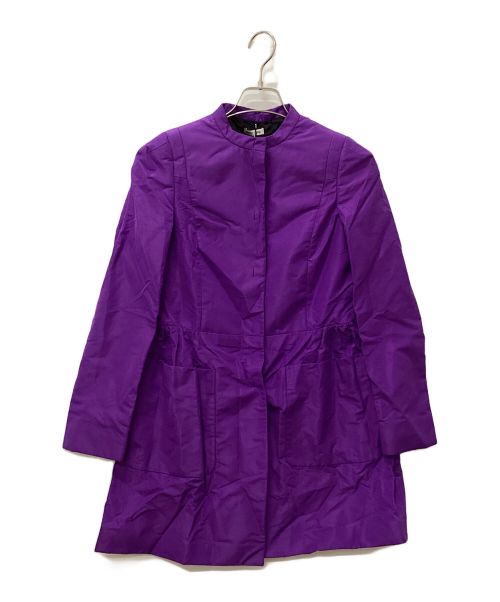 中古・古着通販】MIU MIU (ミュウミュウ) ノーカラーナイロンコート