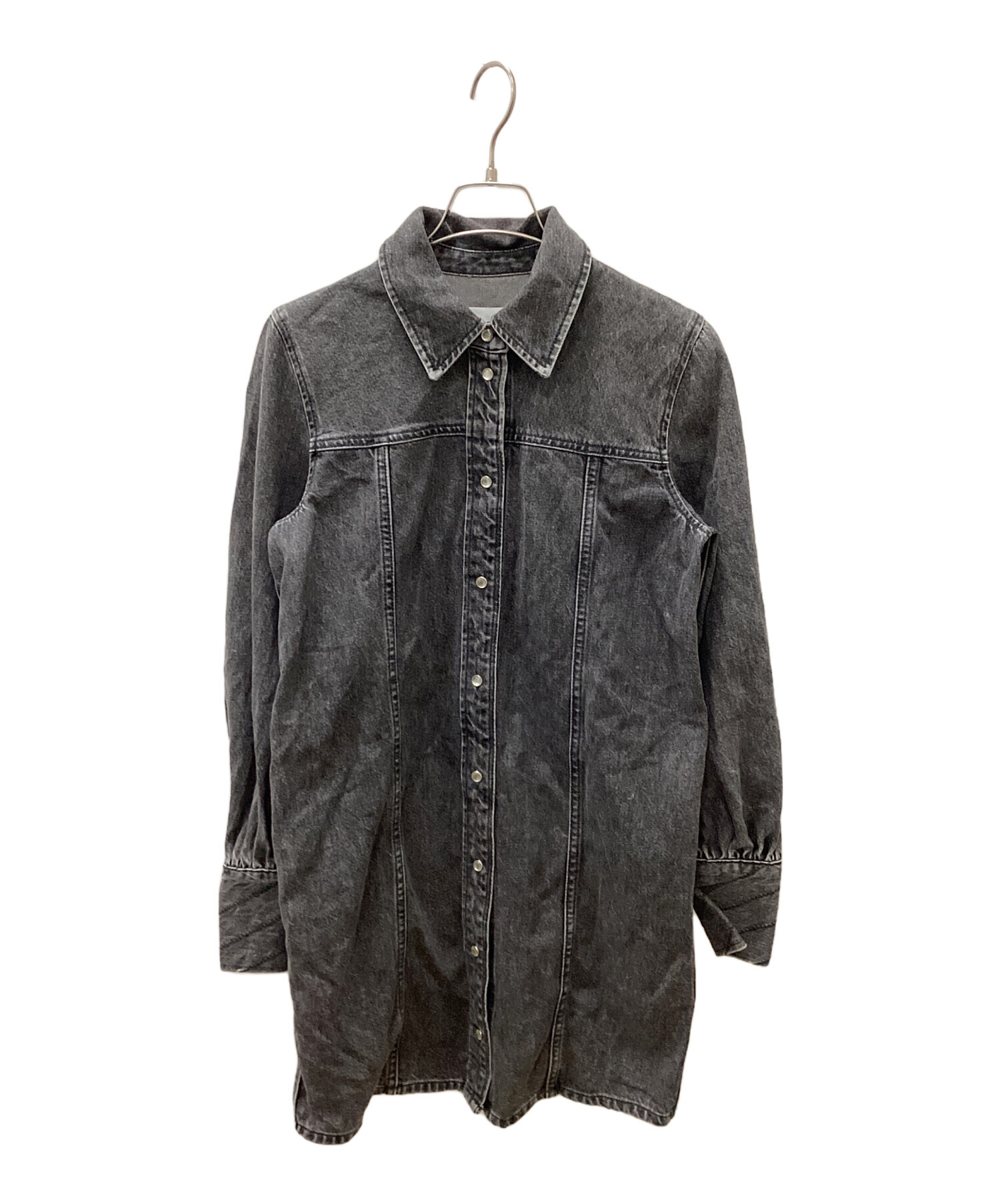 中古・古着通販】GANNI (ガニー) ウェスタンデニムシャツチュニック 