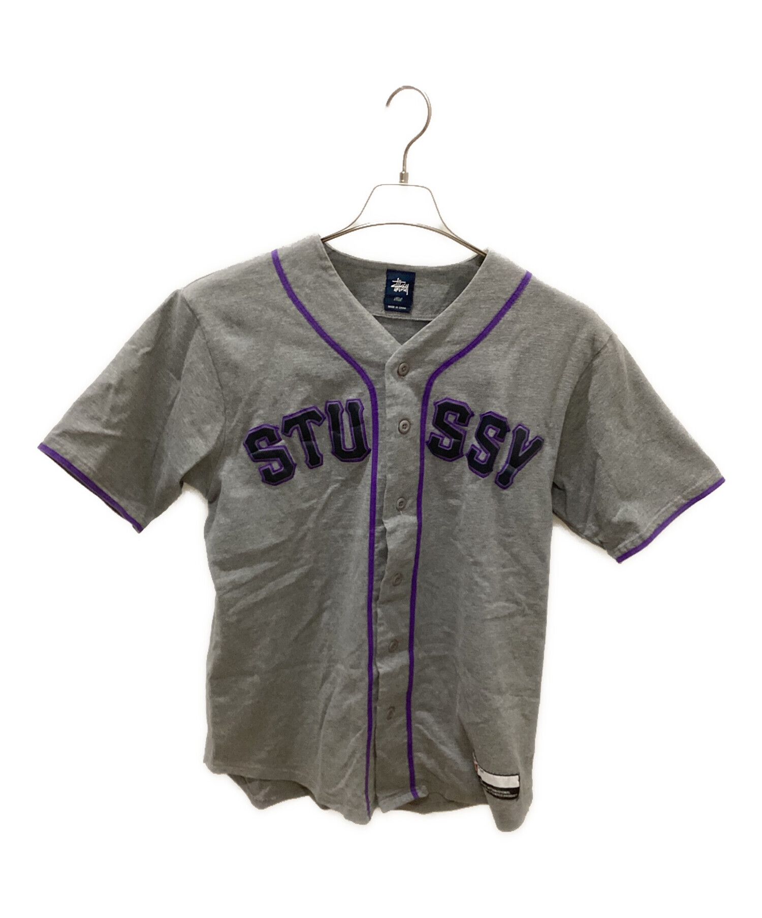 STUSSY】ステューシー ベースボールシャツL マカマカ STUSSY