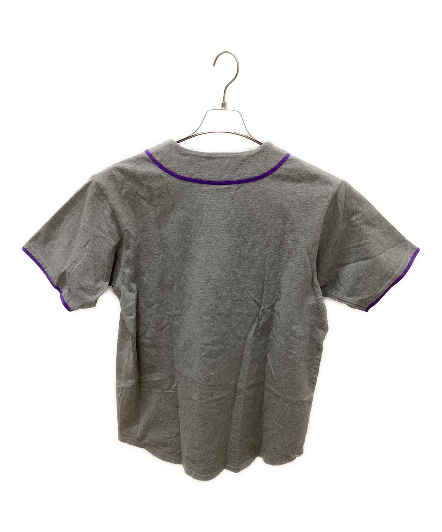 中古・古着通販】stussy (ステューシー) スウェットベースボールシャツ 