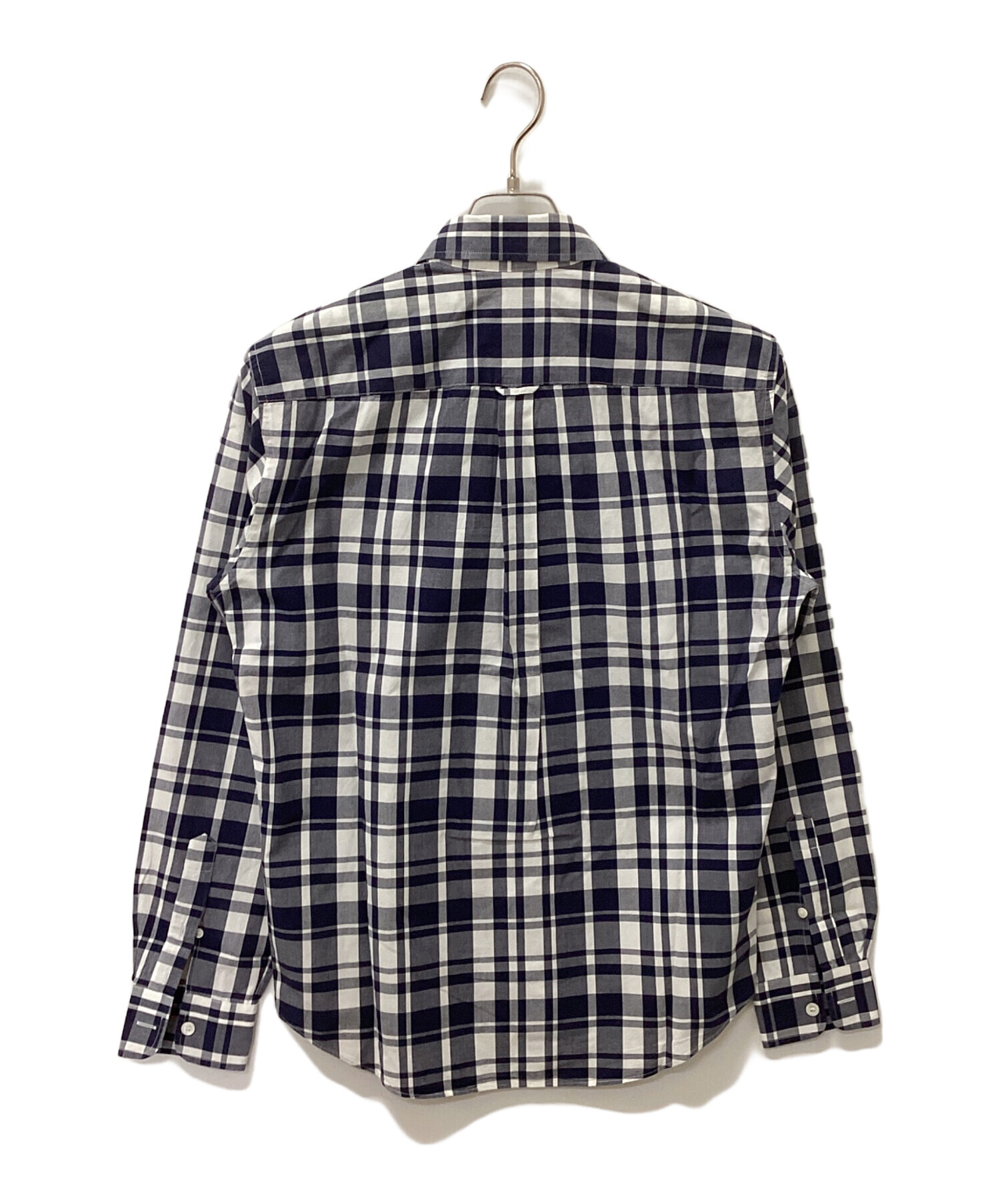 中古・古着通販】maison kitsune (メゾンキツネ) チェックシャツ 