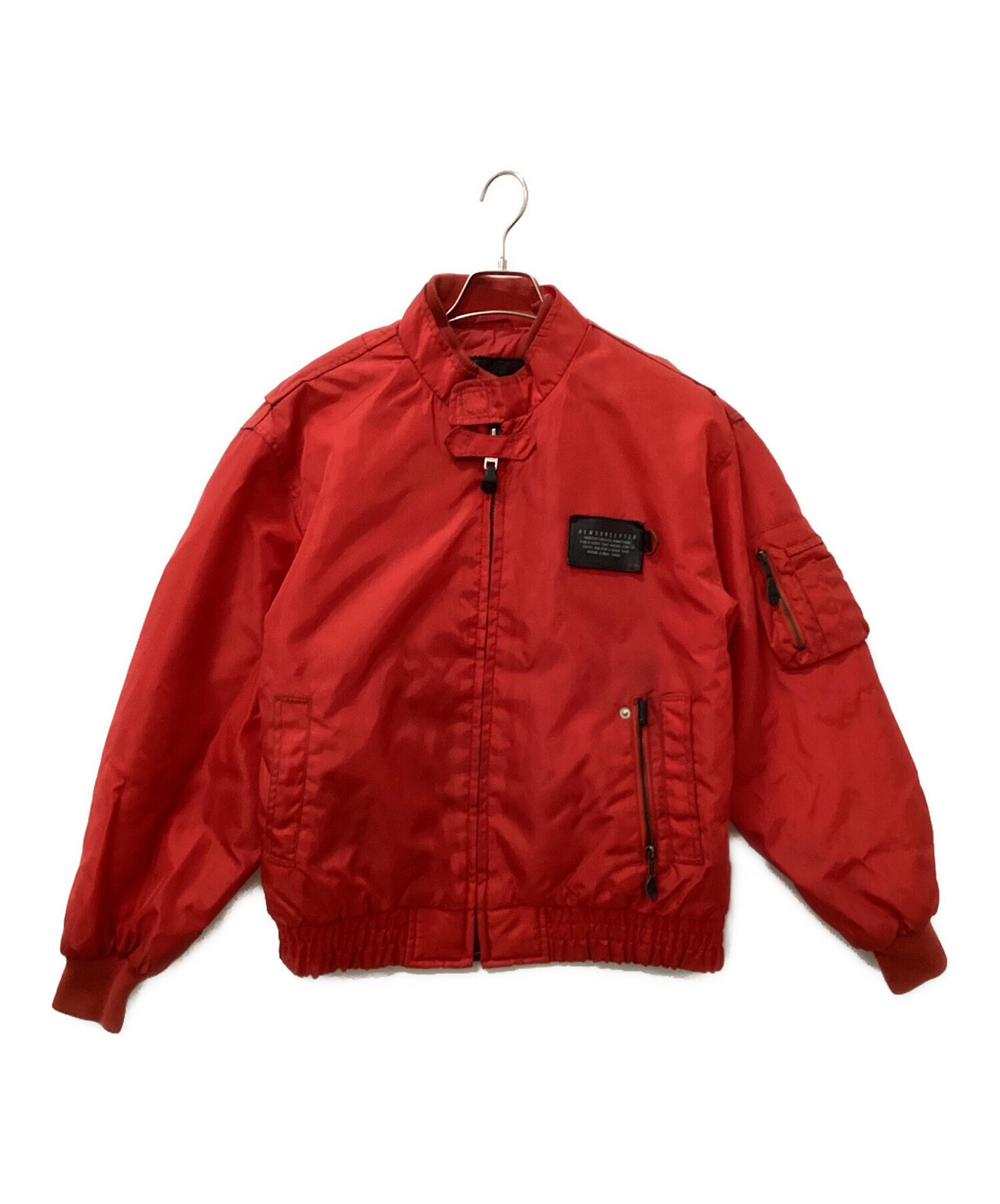 中古・古着通販】KADOYA (カドヤ) ライダースジャケット レッド サイズ 