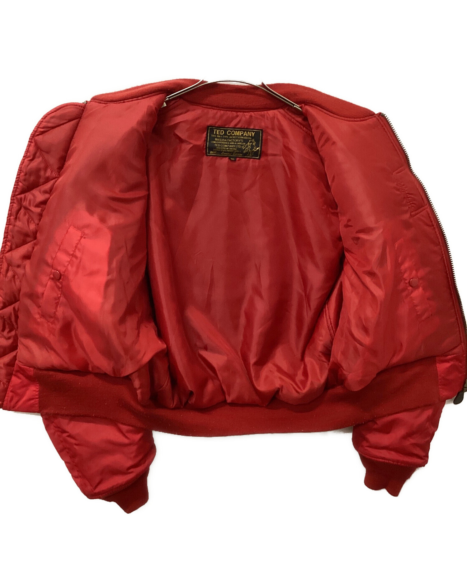 TED COMPANY MA-1タイプジャケット 40サイズ TED COMPANY MA-1ジャケット サイズ40
