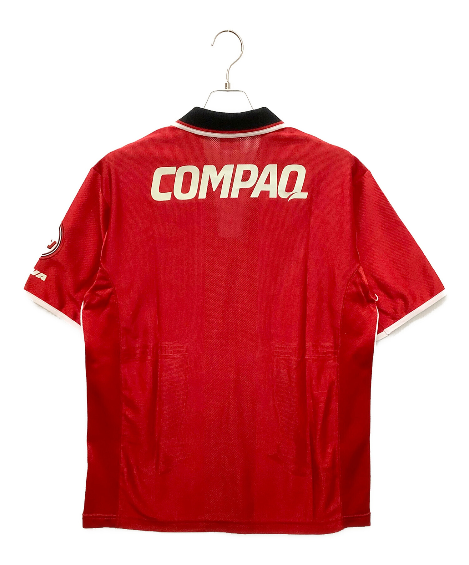 ★未使用★タグ付きレトロサッカーユニフォーム　PUMA 97ー98 パルマ 中古・古着通販】PUMA (プーマ) サッカーユニフォーム レッド サイズ:L
