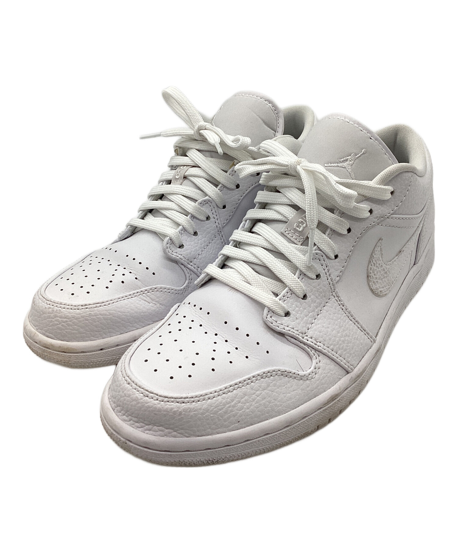 中古・古着通販】NIKE (ナイキ) AIR JORDAN 1 LOW Triple White 
