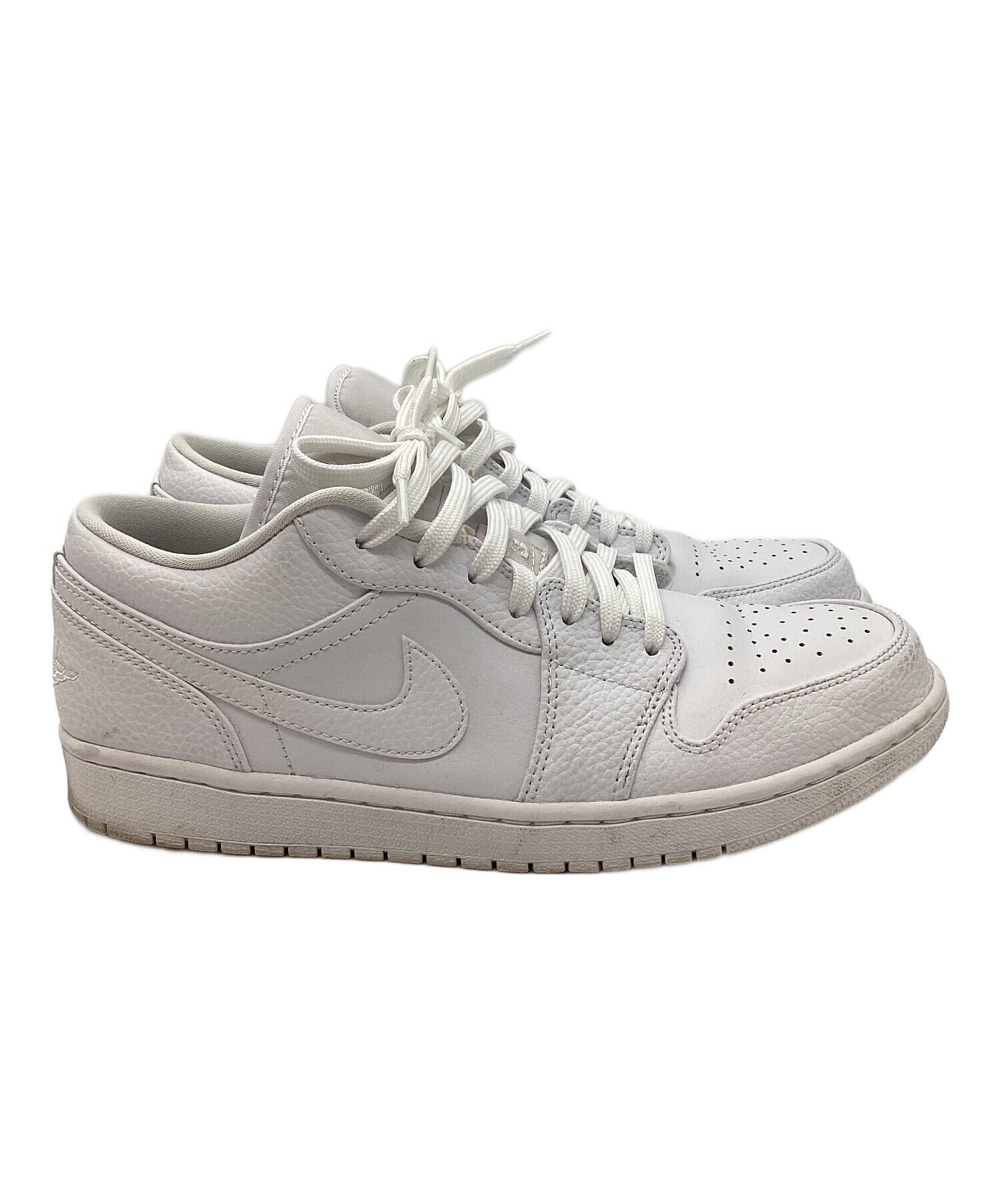 中古・古着通販】NIKE (ナイキ) AIR JORDAN 1 LOW Triple White 