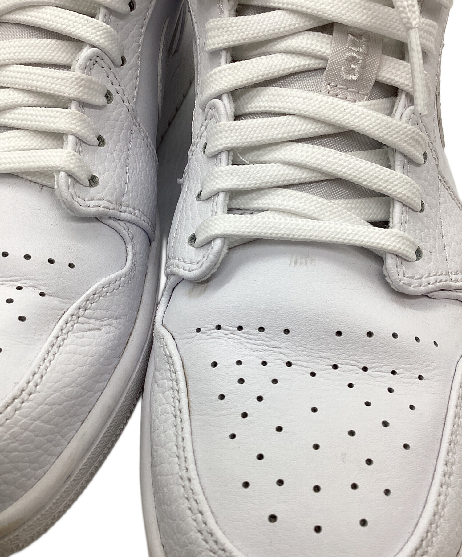 中古・古着通販】NIKE (ナイキ) AIR JORDAN 1 LOW Triple White 