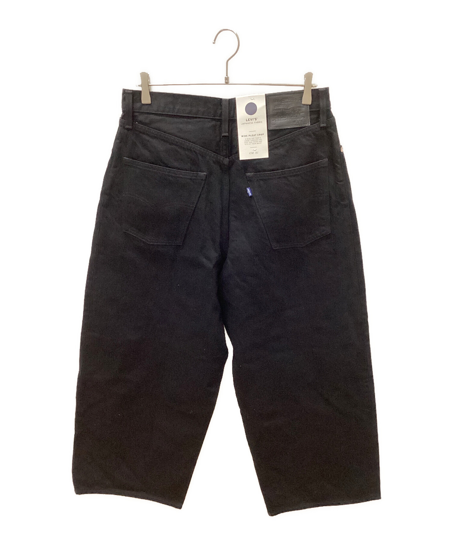 中古・古着通販】LEVI'S (リーバイス) ワイドプリーツクロップパンツ