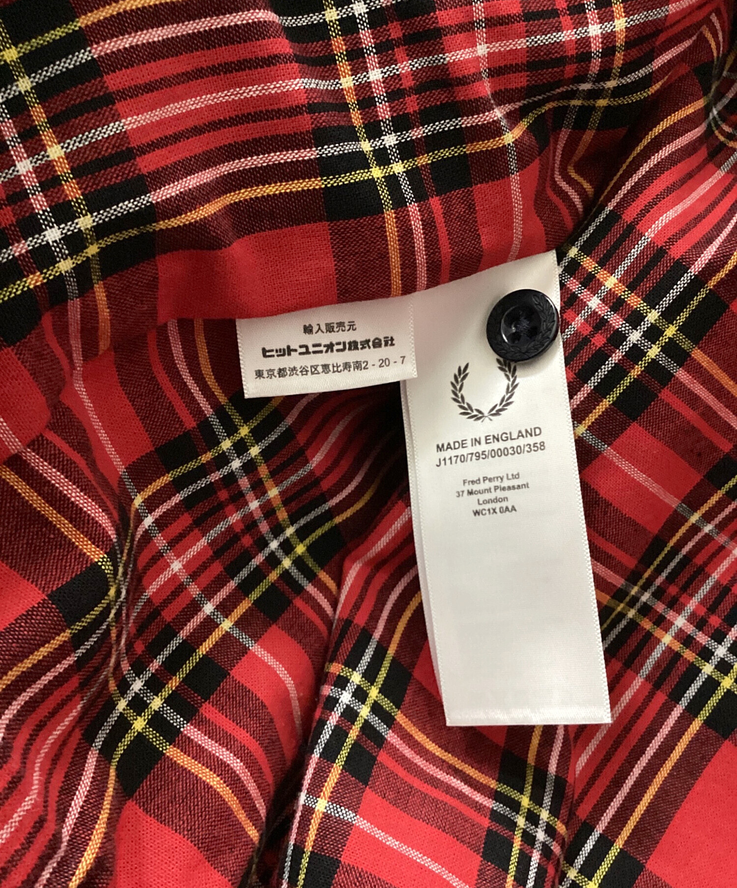 中古・古着通販】FRED PERRY (フレッドペリー) リイシュー ハリントン