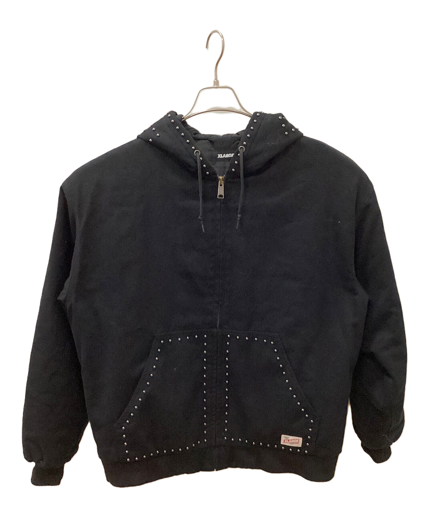 中古・古着通販】X-LARGE (エクストララージ) STUDDED フーディー 