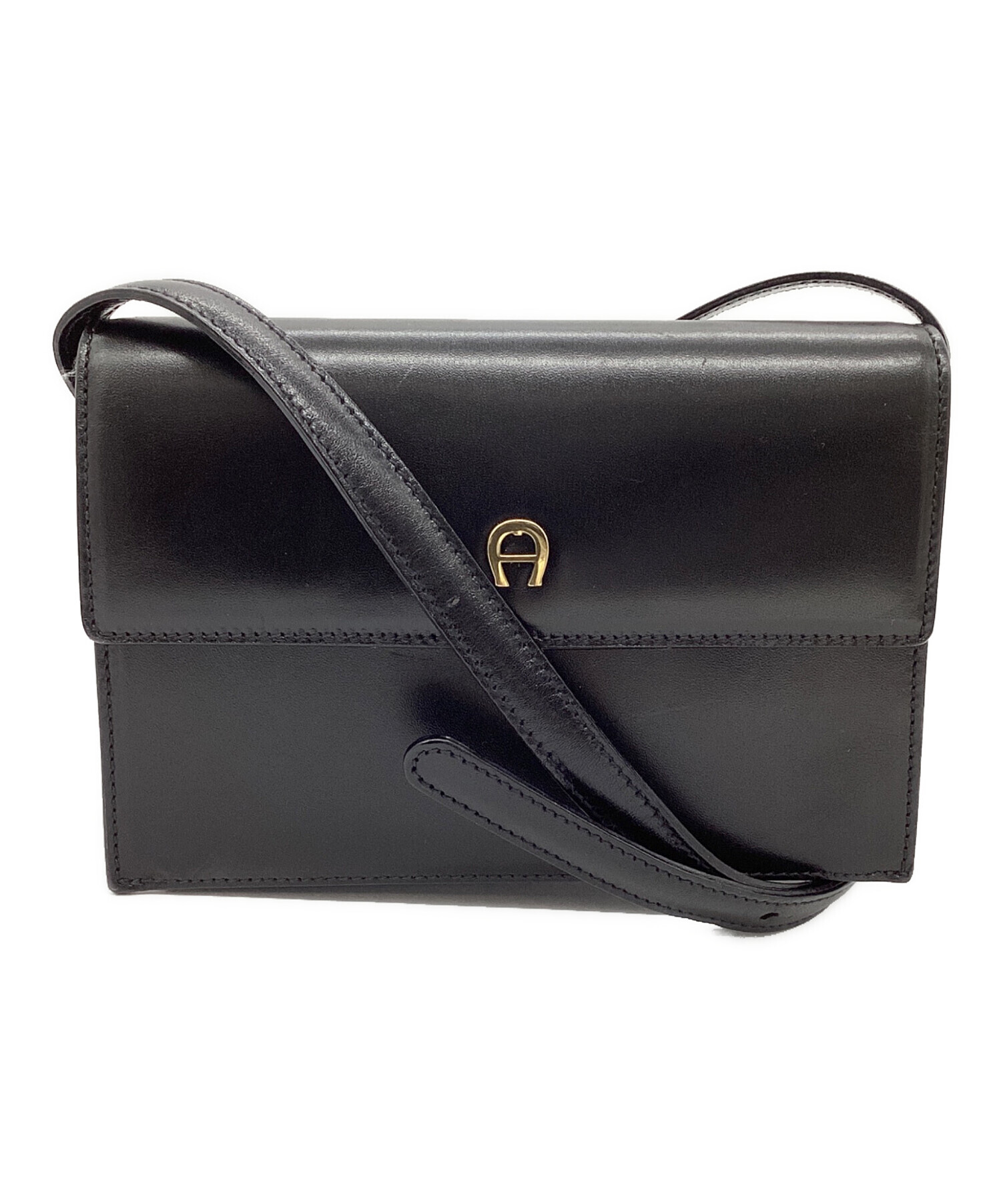 中古・古着通販】AIGNER (アイグナー) レザーショルダーポーチ 