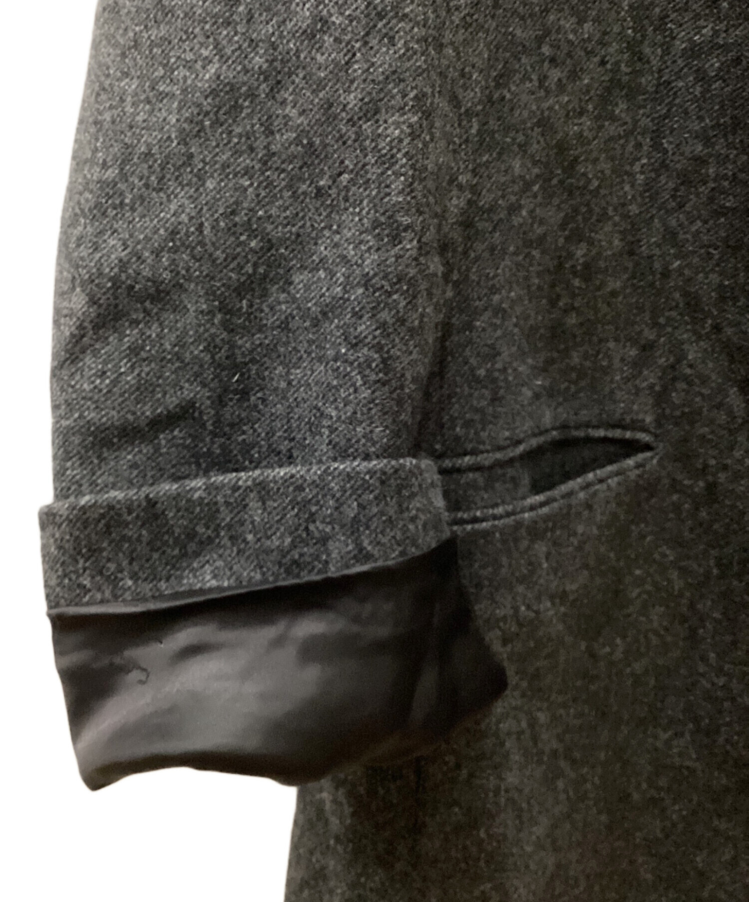 中古・古着通販】DAKS LONDON (ダックスロンドン) ウールコート グレー  