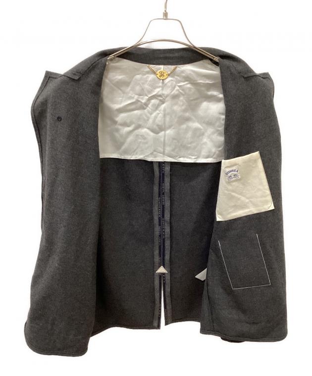中古・古着通販】SUNSEA (サンシー) N.M BRUSHED JACKET グレー サイズ