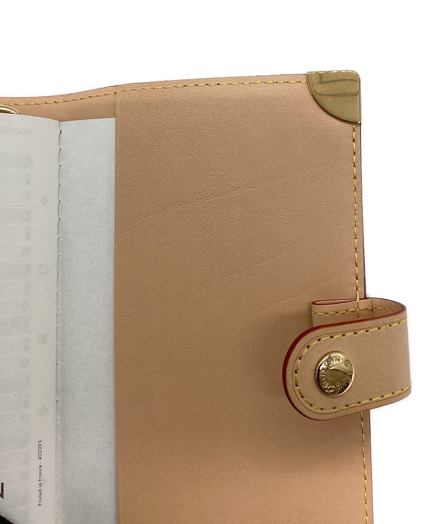 中古・古着通販】LOUIS VUITTON (ルイ ヴィトン) 手帳カバー ブラック