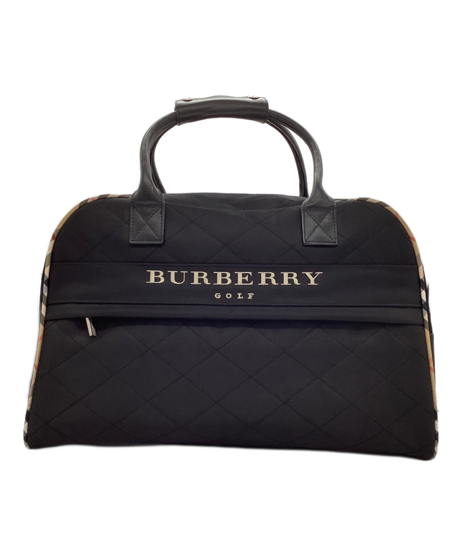 Burberry ブラック ゴルフボストンバッグ 【公式通販】