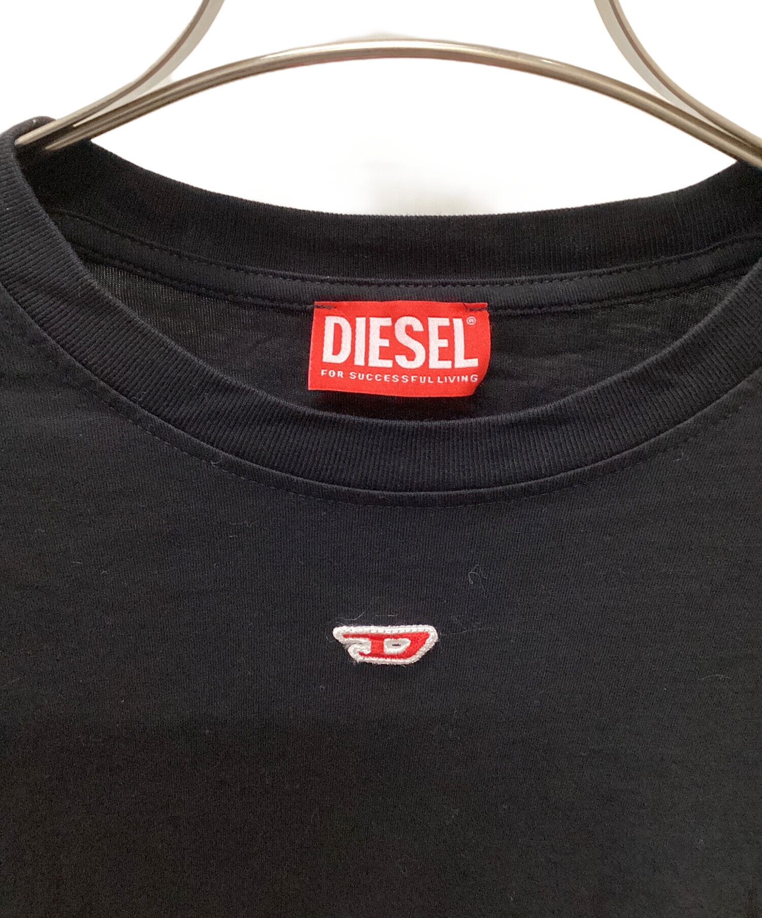 中古・古着通販】DIESEL (ディーゼル) T-JUST-LS-D ロンT ブラック 