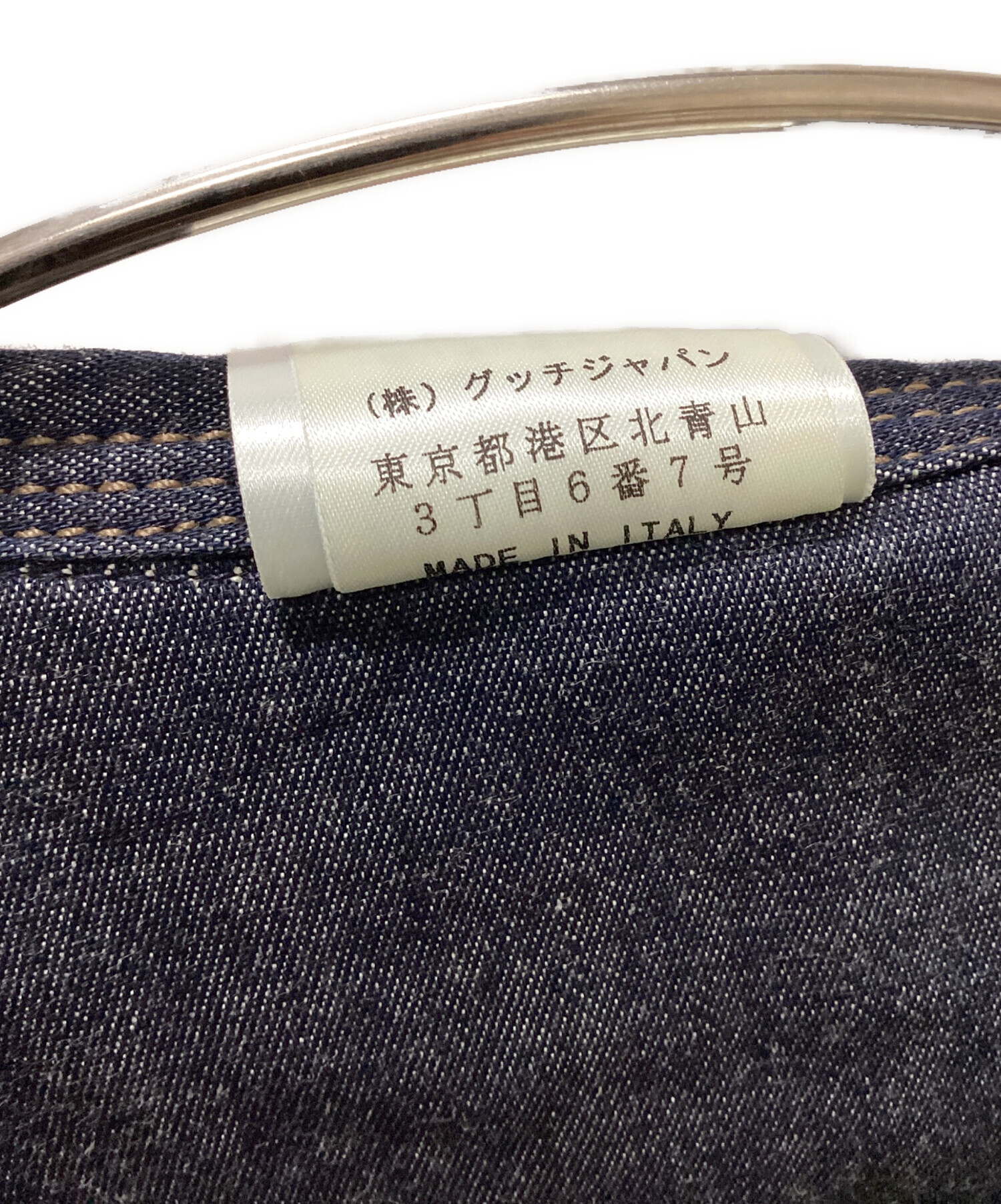 中古・古着通販】GUCCI (グッチ) デニムシャツ インディゴ サイズ:38 