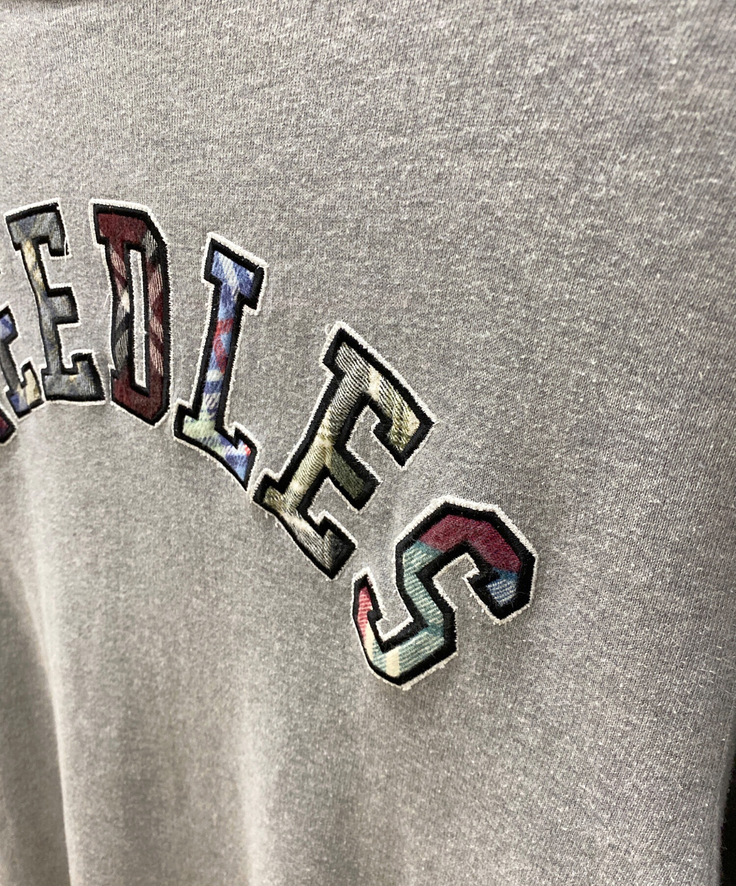 中古・古着通販】Needles (ニードルズ) アーチロゴスウェット グレー