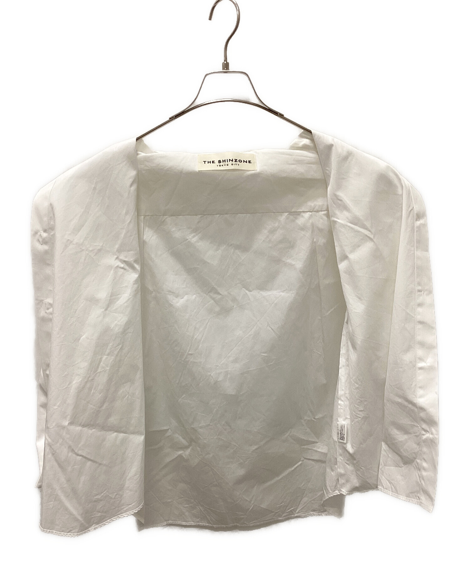 中古・古着通販】THE SHINZONE (ザ シンゾーン) FRILL COLLAR BLOUSE
