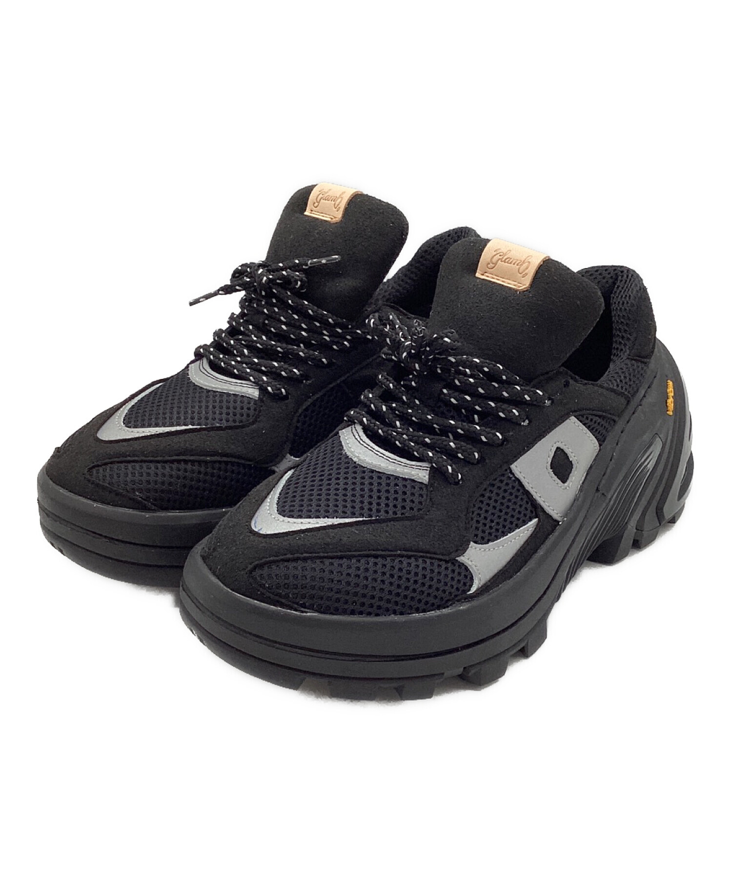 中古・古着通販】glamb (グラム) Magnum Sneakers ブラック サイズ