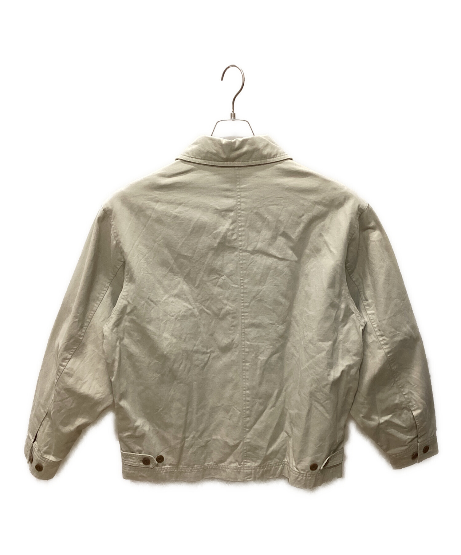 GAP ギャップ 00s ジップアップジャケット　ベージュ M. 中古・古着通販】GAP (ギャップ) 00'sジップジャケット ベージュ