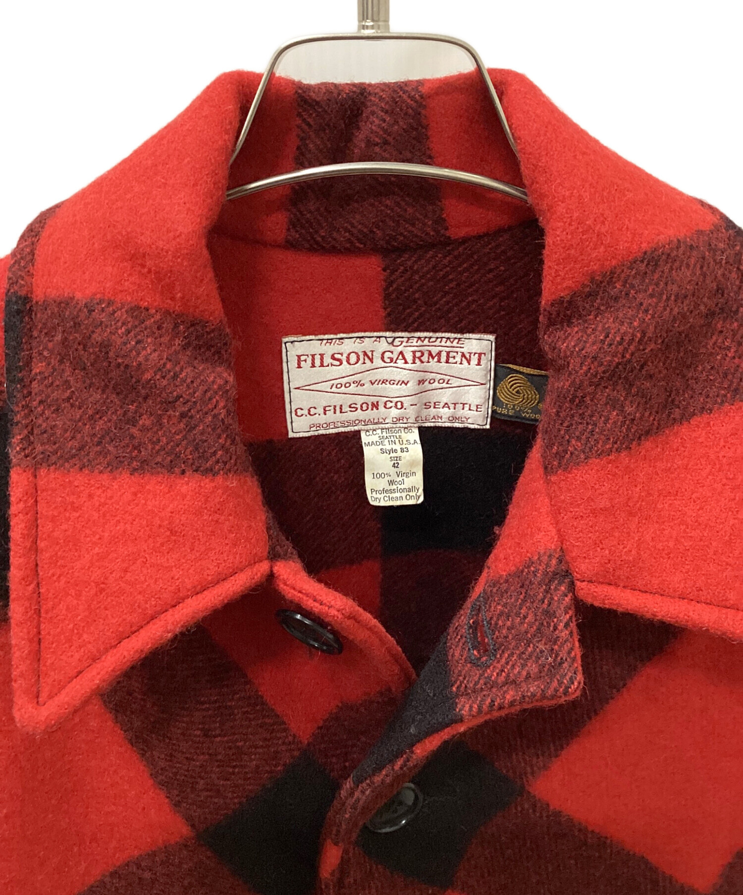 フィルソンガーメント ダブルマッキーノ クルーザージャケット 46