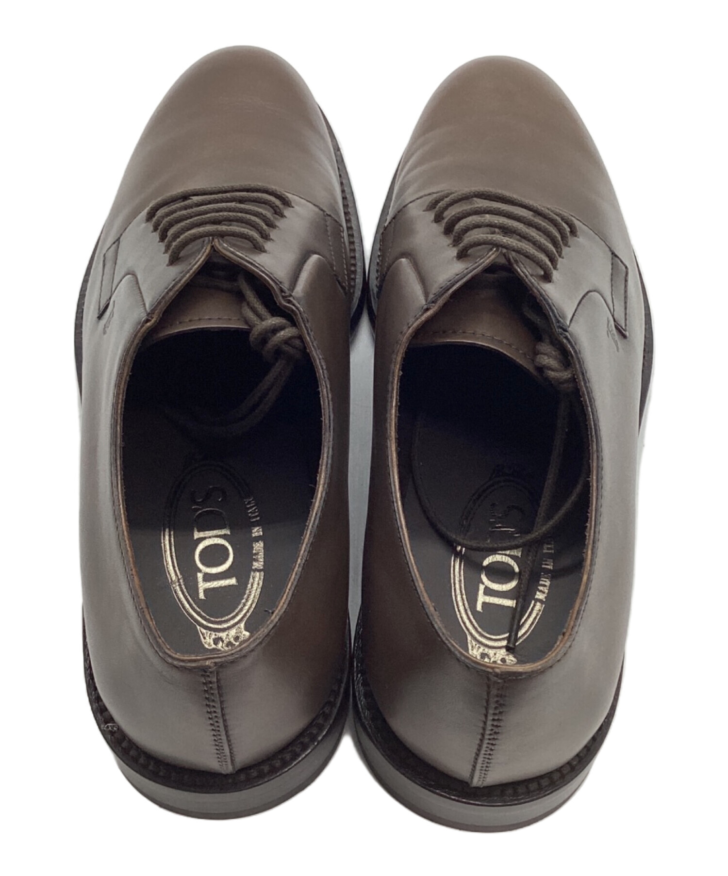 中古・古着通販】TOD'S (トッズ) 内羽根ストレートチップシューズ