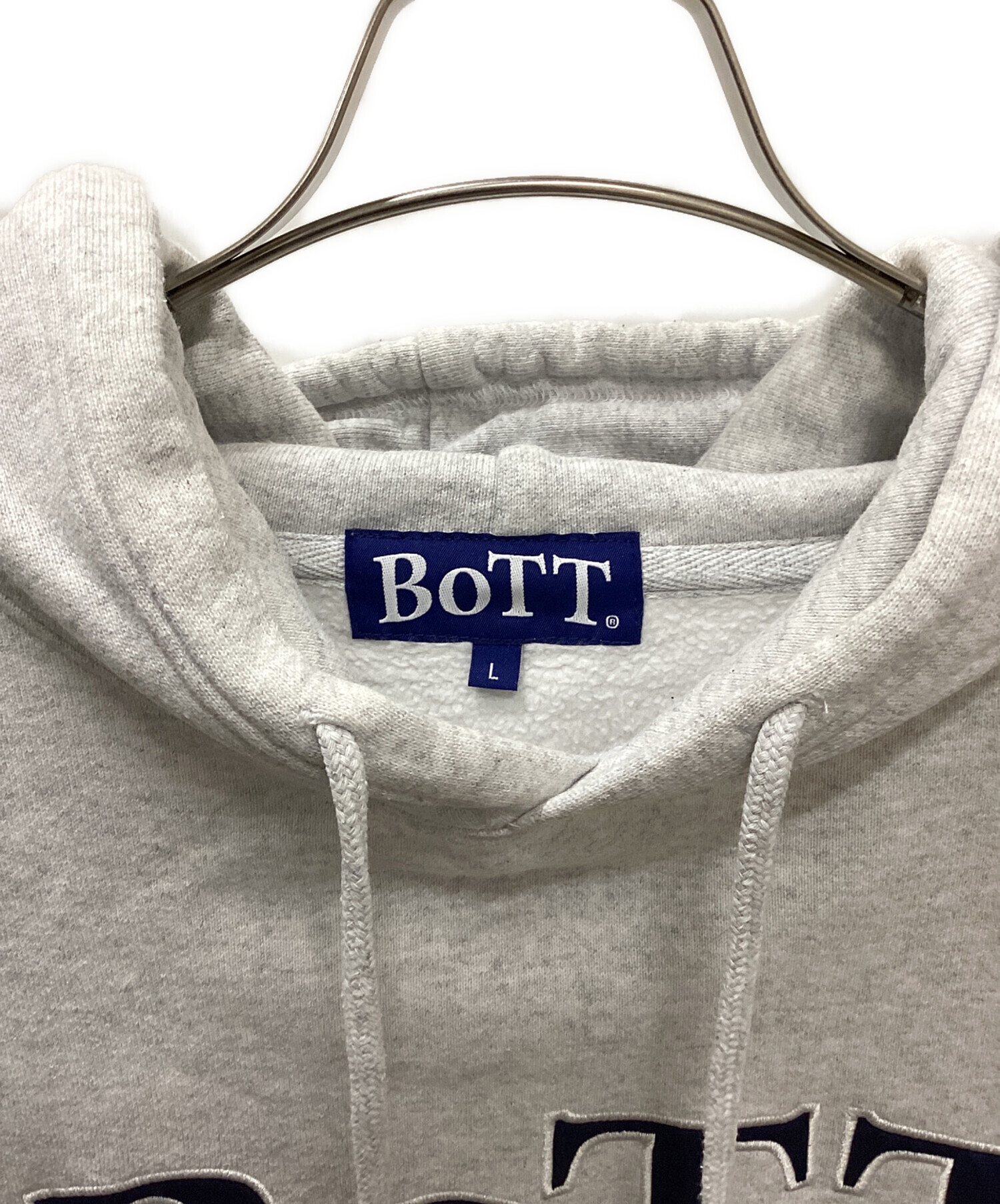 中古・古着通販】BoTT (ボット) OG LOGO HOODIE グレー サイズ:L