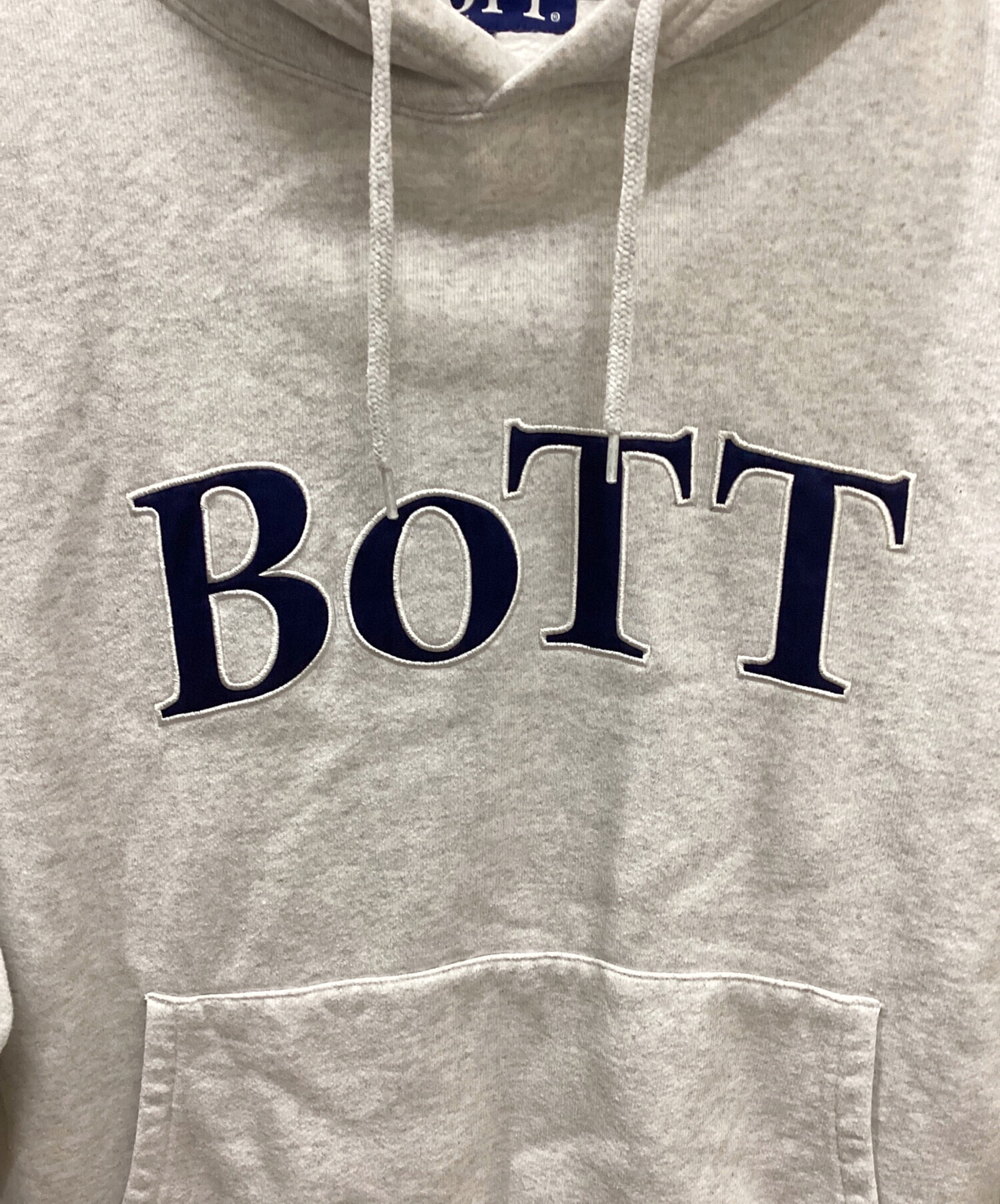 中古・古着通販】BoTT (ボット) OG LOGO HOODIE グレー サイズ:L