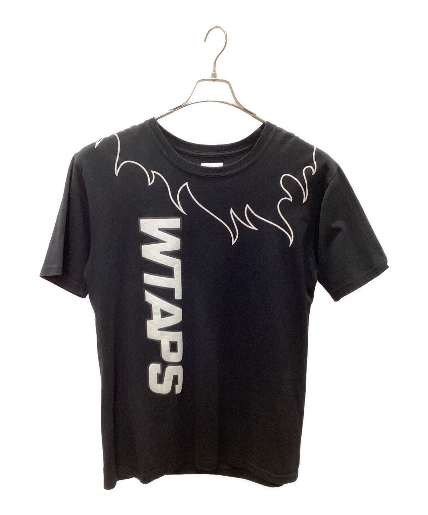 中古・古着通販】WTAPS (ダブルタップス) Tシャツ ブラック サイズ:X 