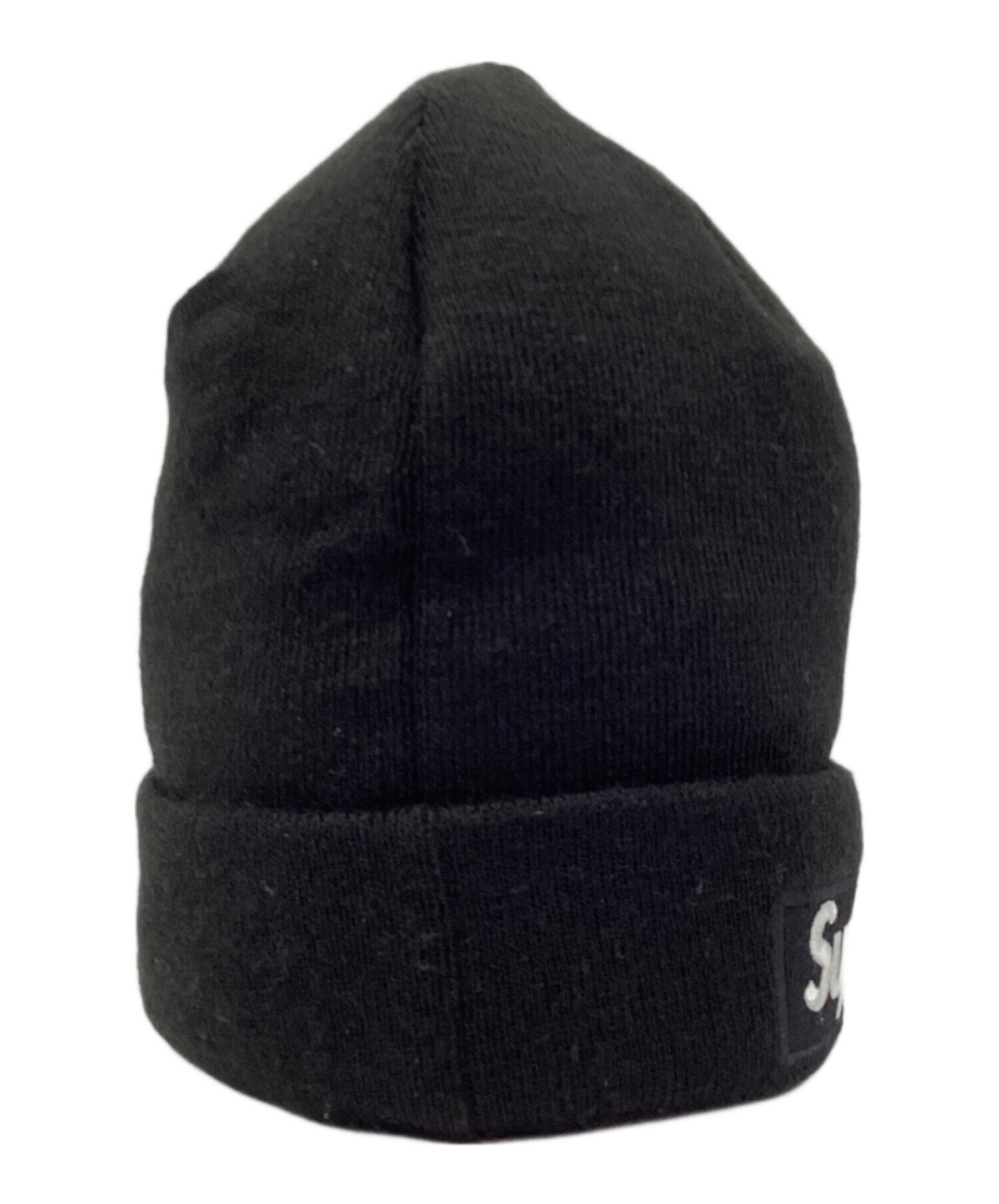 Supreme ニット帽 ブラック New Era 中古・古着通販】New Era (ニューエラ) SUPREME (シュプリーム) ニット