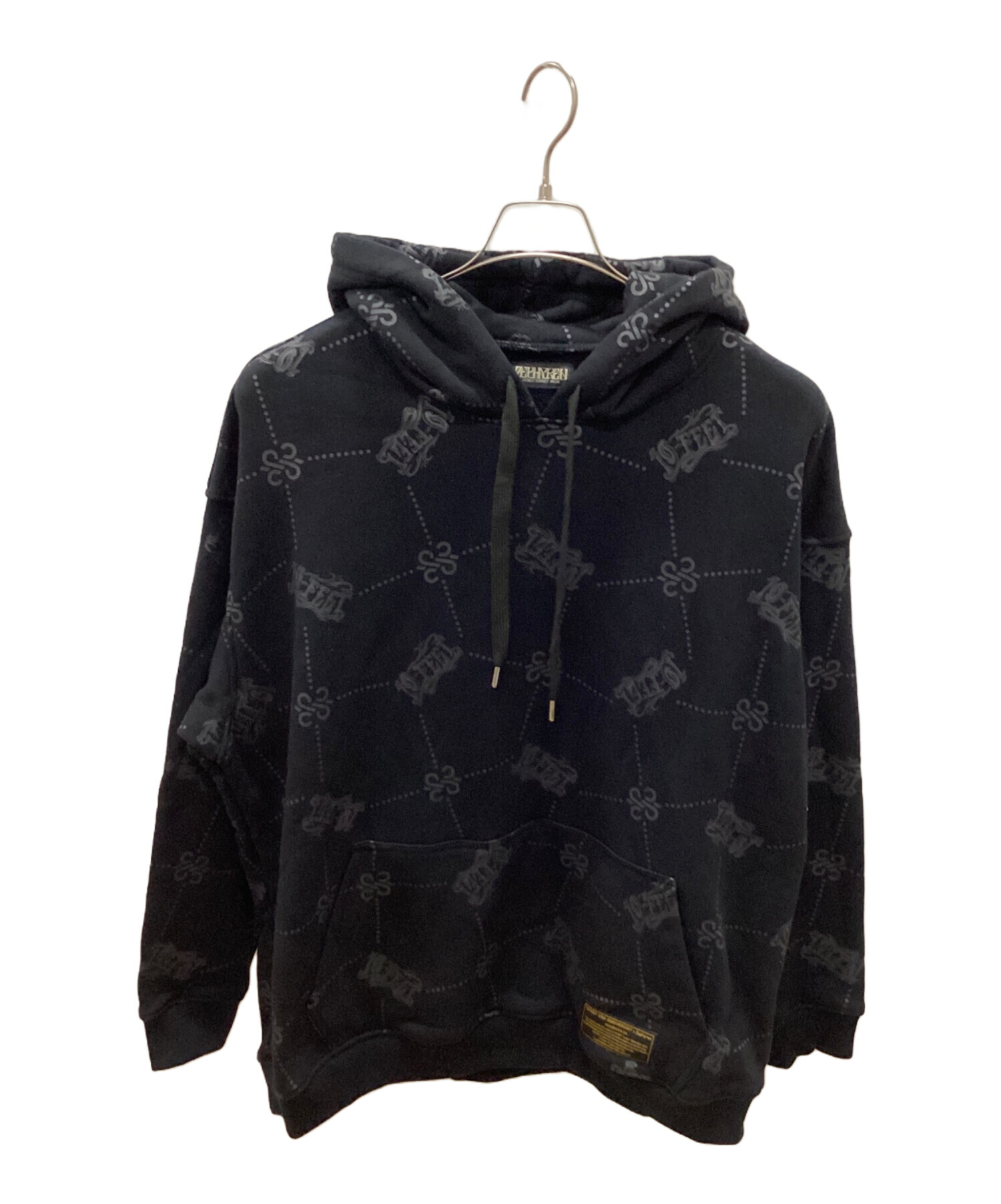 中古・古着通販】ZEPHYREN (ゼファレン) パーカー ブラック サイズ:L 