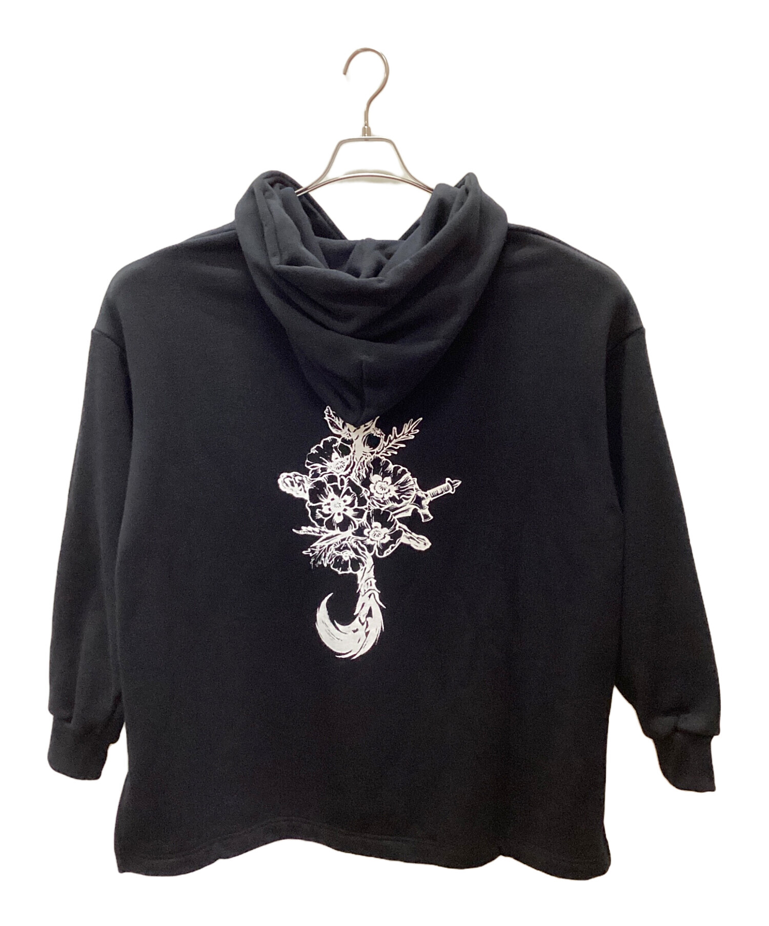 中古・古着通販】ZEPHYREN (ゼファレン) パーカー ブラック サイズ:M 