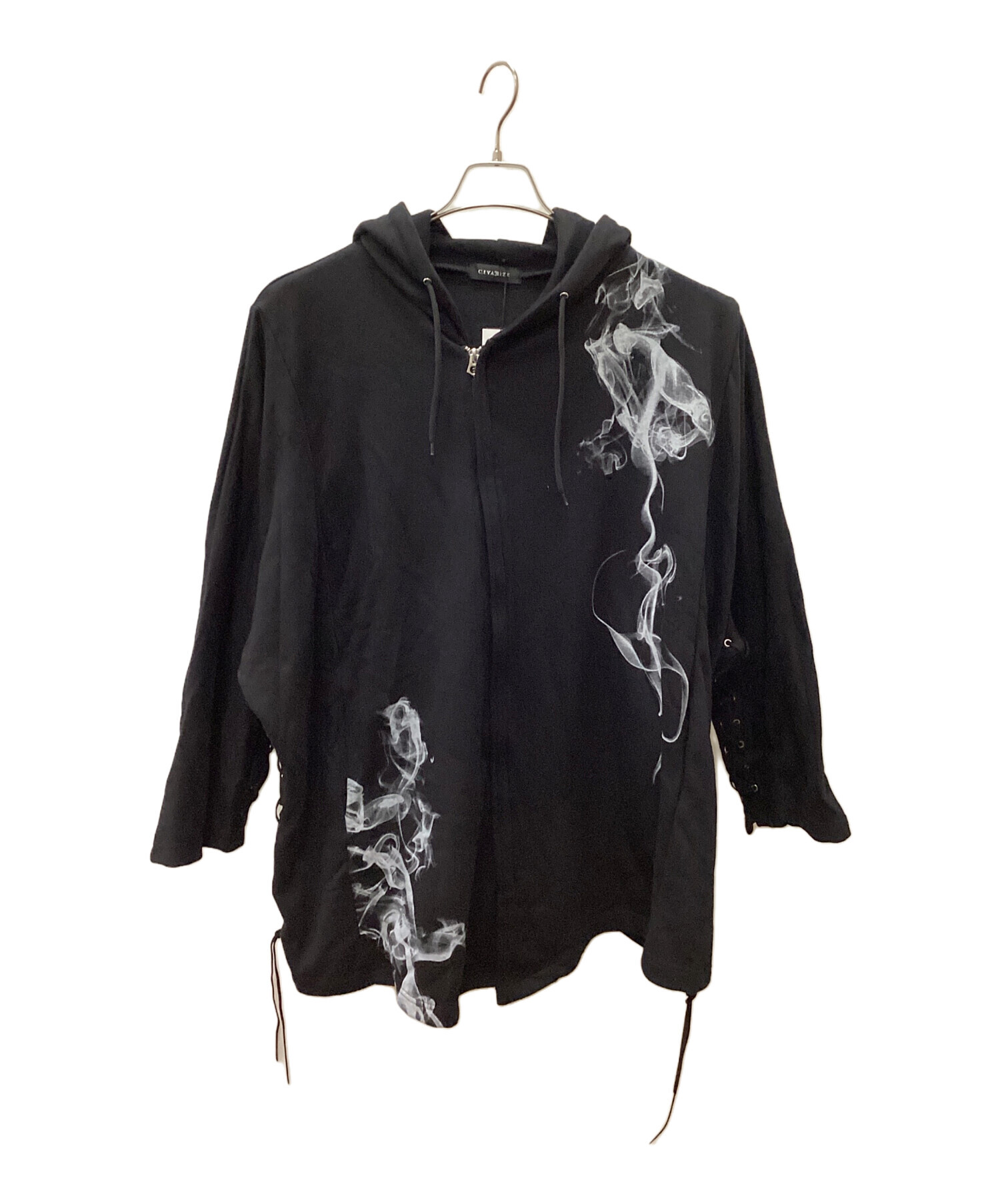 中古・古着通販】CIVARIZE (シヴァーライズ) パーカー ブラック サイズ