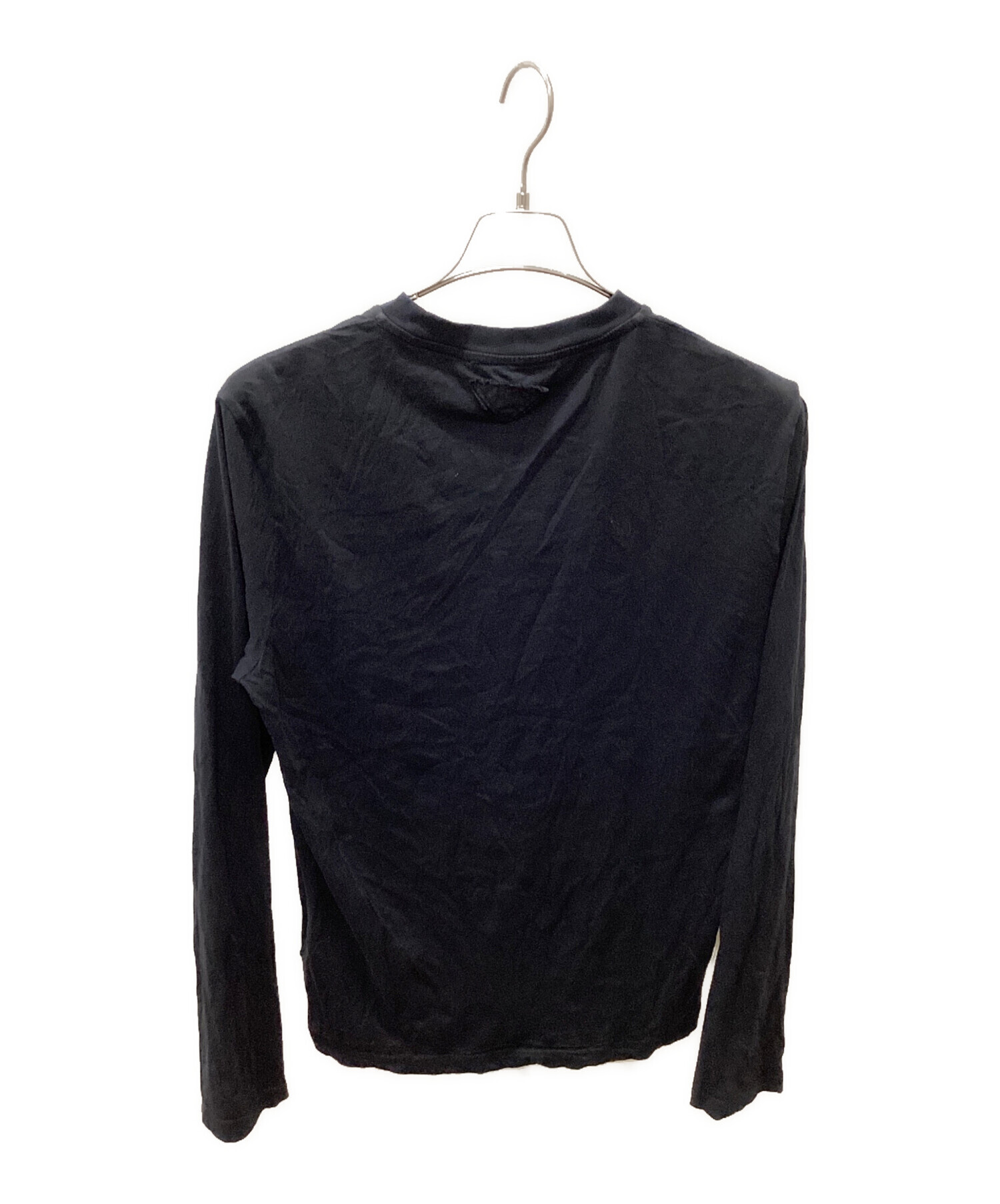 中古・古着通販】PRADA (プラダ) 長袖カットソー ネイビー サイズ:M 