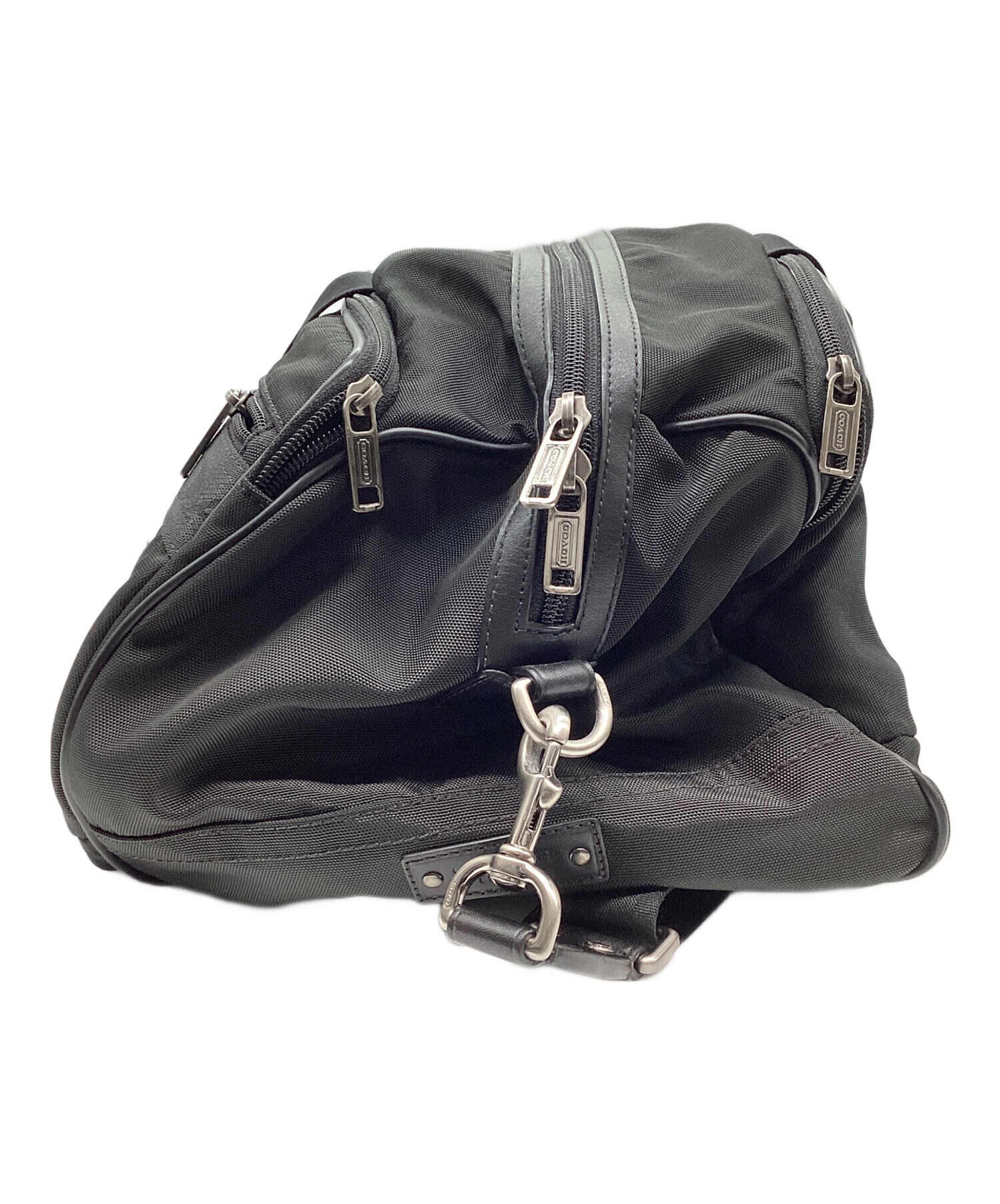 中古・古着通販】COACH (コーチ) ショルダー付き大容量ボストンバッグ 