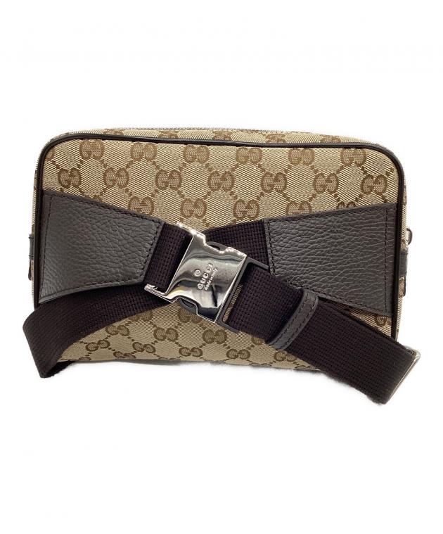 ル*フ様 GUCCI ボディーバック グッチ メンズ ハイブランドボディバッグ・ウエストポーチ・スリング