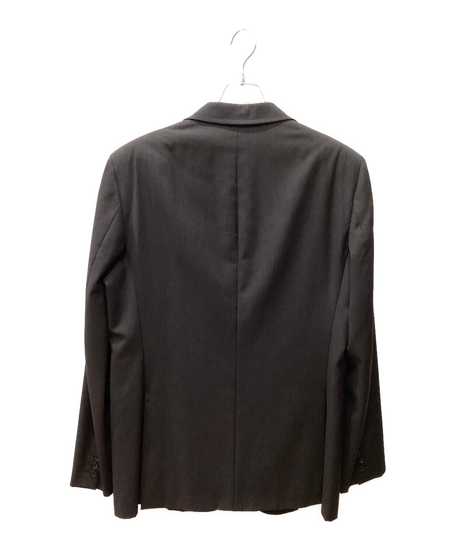 中古・古着通販】PRADA (プラダ) 2Bスーツジャケット グレー×ボルドー