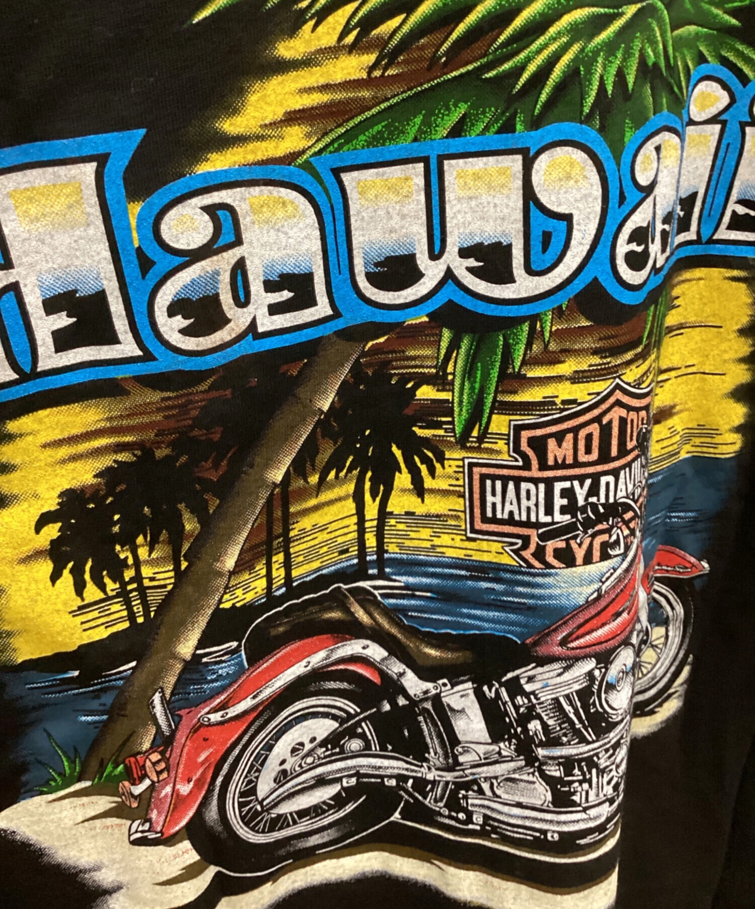 中古・古着通販】HARLEY-DAVIDSON (ハーレーダビッドソン) 90's 両面