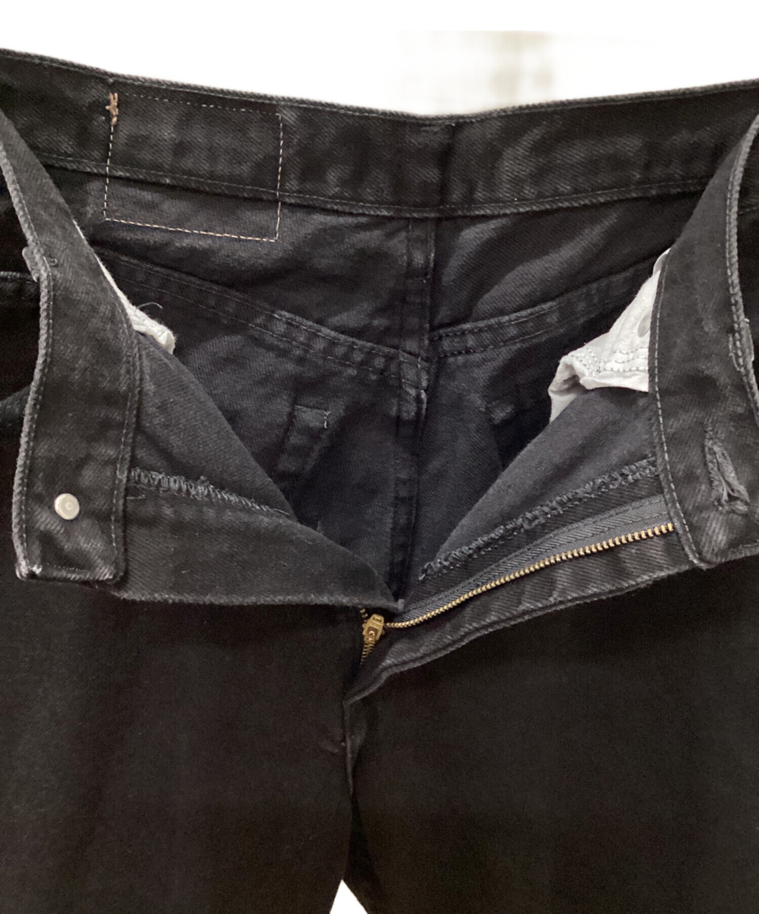 中古・古着通販】Wrangler (ラングラー) 00's 後染ブラックデニム