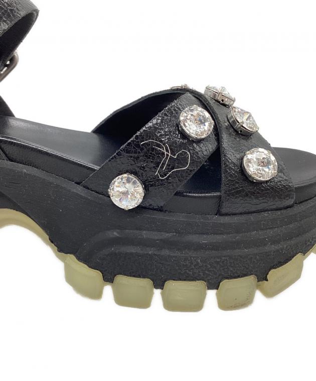 中古・古着通販】MIU MIU (ミュウミュウ) ビジュープラットフォーム