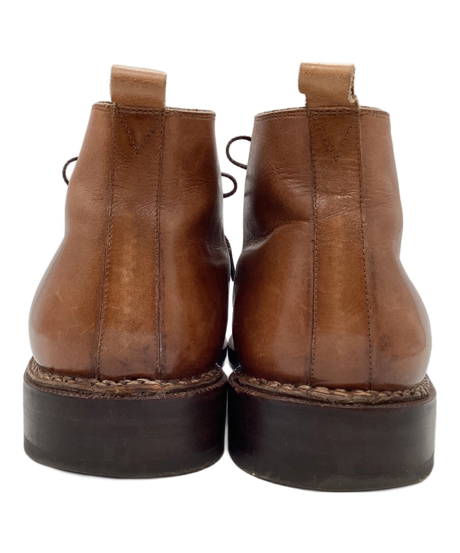 美品コードバン★山根 ヤマネ デラックス　uチップ 美品コードバン☆山根 ヤマネ デラックス uチップ