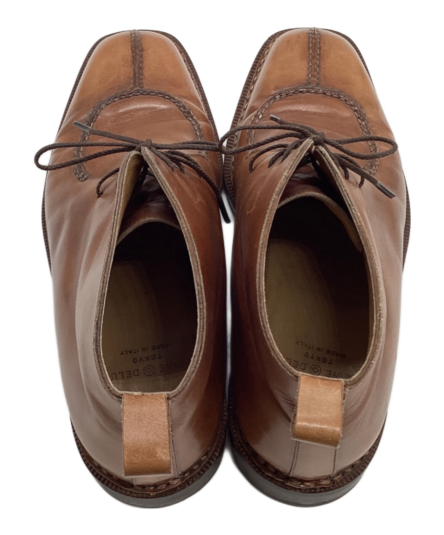 美品コードバン★山根 ヤマネ デラックス　uチップ 美品コードバン☆山根 ヤマネ デラックス uチップ