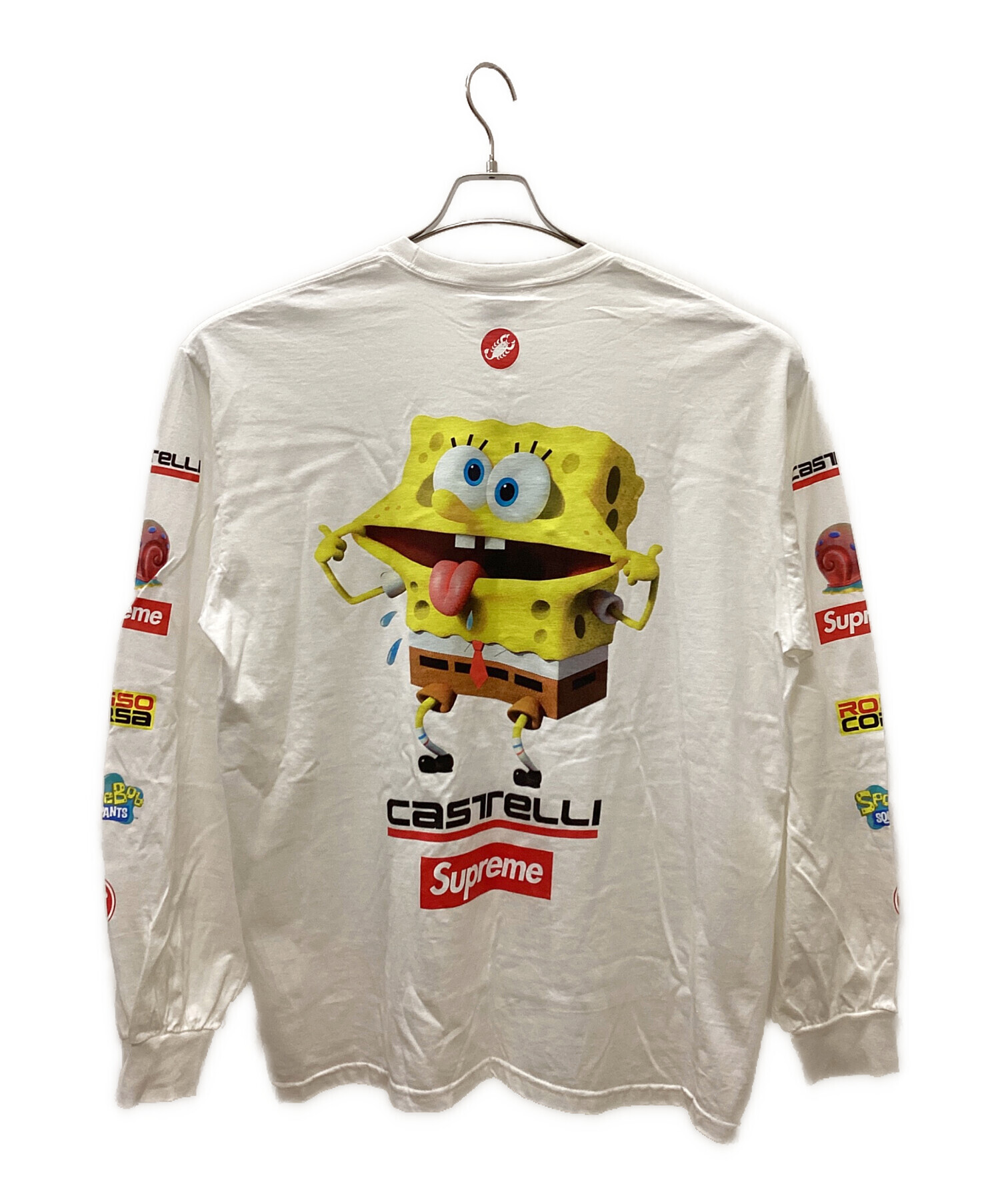 中古・古着通販】SUPREME (シュプリーム) SpongeBob Racing L/S Tee 