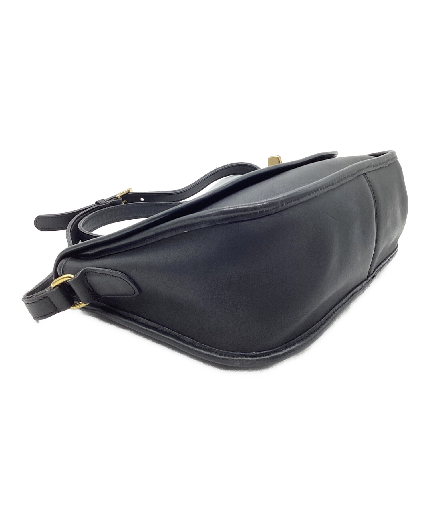 中古・古着通販】COACH (コーチ) ショルダーバッグ ネイビー｜ブランド
