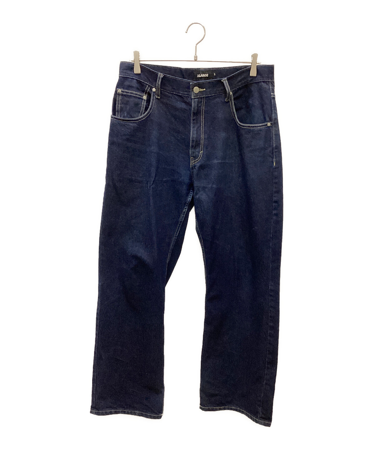 中古・古着通販】X-LARGE (エクストララージ) デニムパンツ インディゴ